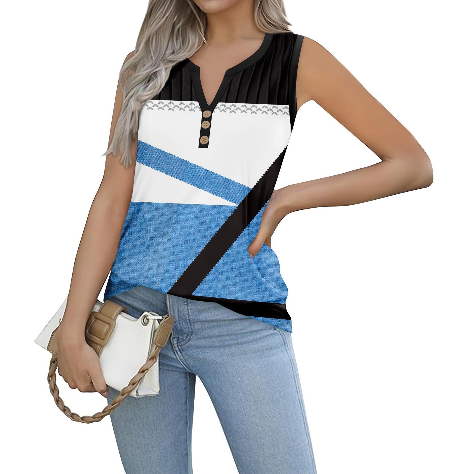 Жіноча безрукавка для дівчаток. Повсякденні безрукавки для жінок. Безрукавки вільного крою. XL небо синє кольору
Жіноча безрукавка для дівчаток. Повсякденні безрукавки для жінок. Безрукавки вільного крою. XL небо синє кольору