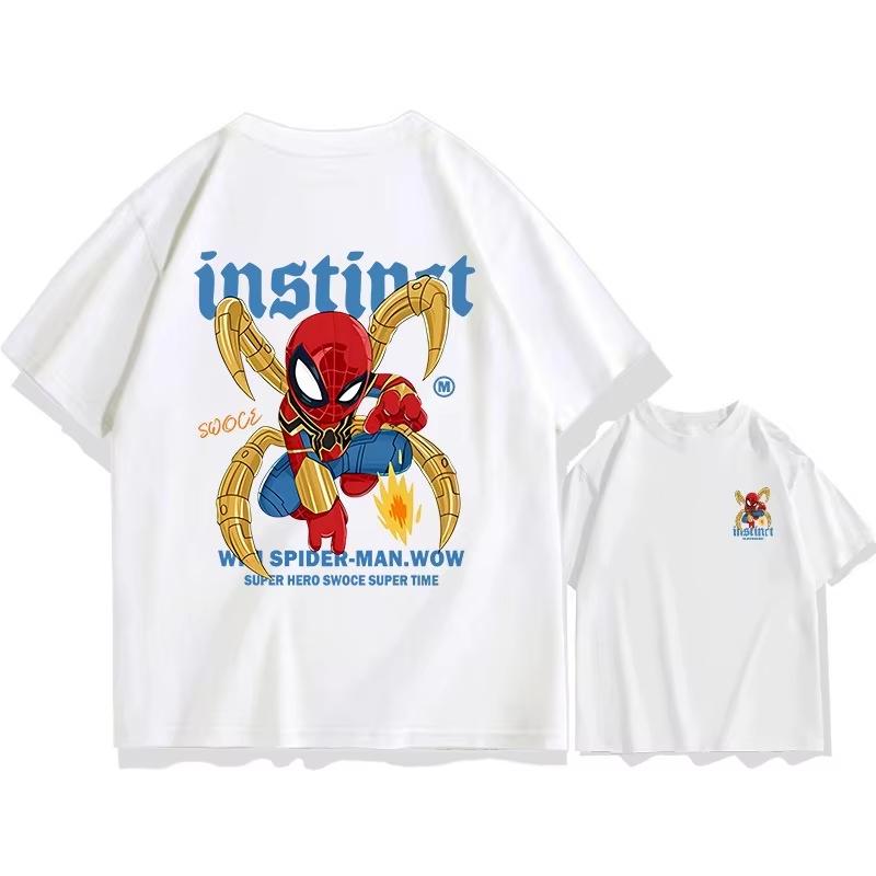 Movie Spider-Man Cotton Short Sleeve T-Shirt Unisex Casual Loose Versatile Summer Half Sleeve Sports Casual Half Sleeve Popular 4XL
Movie Spider-Man Cotton Short Sleeve T-Shirt Unisex Casual Loose Versatile Summer Half Sleeve Sports Casual Half Sleeve Popular 4XL