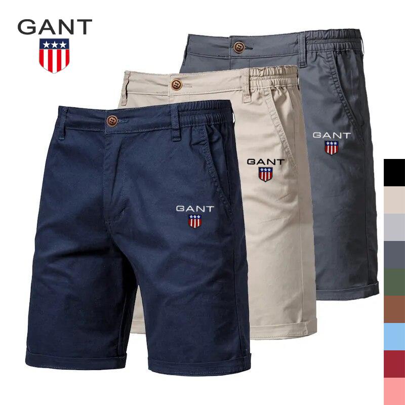 Gant Summer Embroidered Cotton Solid Color Shorts for Men High Quality Casual Business Social Elastic Waist Beach Shorts 38 темно-синього кольору
Gant Summer Embroidered Cotton Solid Color Shorts for Men High Quality Casual Business Social Elastic Waist Beach Shorts 38 темно-синього кольору