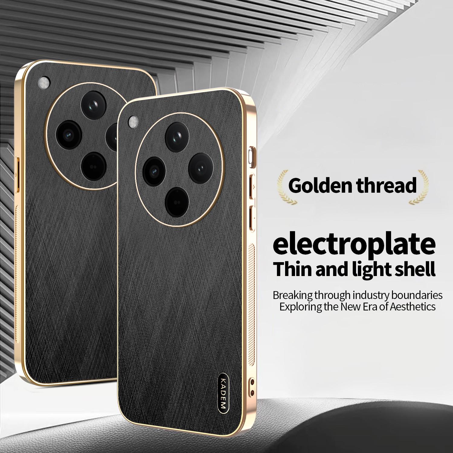 KADEM For Oppo Find X8s+ 5G Case Electroplating Silk Texture PU+TPU Phone Back Cover Green
KADEM For Oppo Find X8s+ 5G Case Electroplating Silk Texture PU+TPU Phone Back Cover Green
