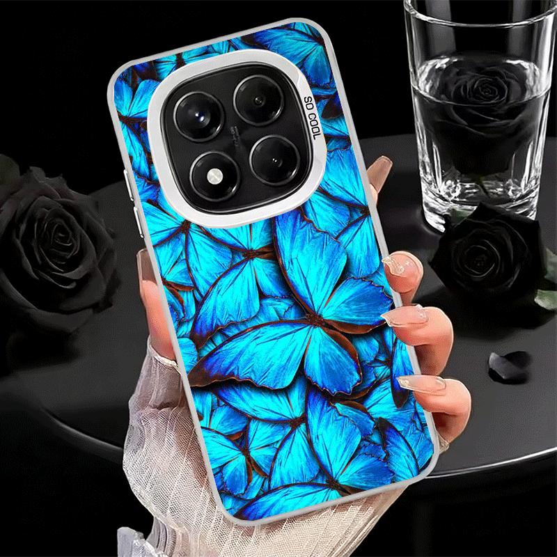 Blue Butterfly Aesthetics Shockproof Phone Case for Xiaomi Redmi Note 15 14 13 12 Pro Plus 11 11S 11T 5G Cover Anti Fall Fundas Redmi Note15ProPlus
Blue Butterfly Aesthetics Shockproof Phone Case for Xiaomi Redmi Note 15 14 13 12 Pro Plus 11 11S 11T 5G Cover Anti Fall Fundas Redmi Note15ProPlus