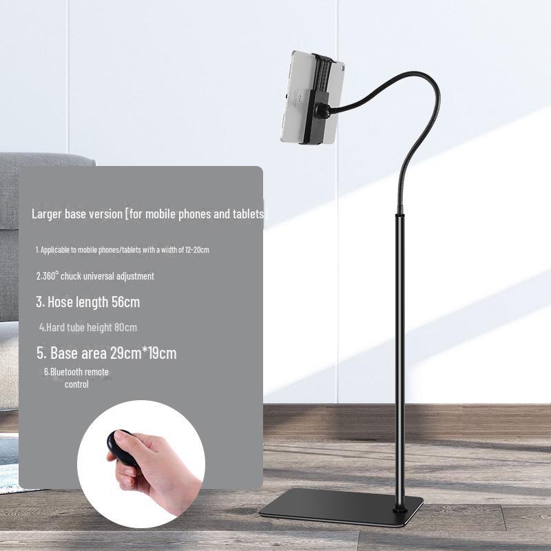 Універсальна багатофункціональна підлогова підставка для телефонів та планшетів: Ідеально для трансляцій та селфі на відкритому повітрі
Універсальна багатофункціональна підлогова підставка для телефонів та планшетів: Ідеально для трансляцій та селфі на відкритому повітрі