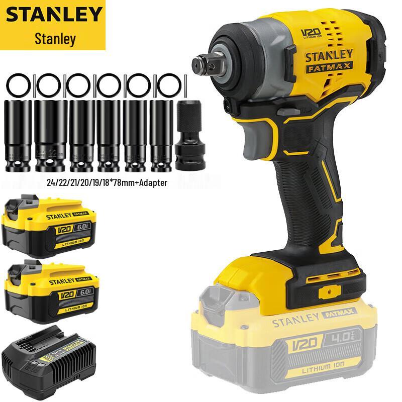 Безщітковий акумуляторний ударний гайковерт Stanley 20V SBW910-A9 штекер CN (адаптер в комплекті)
Безщітковий акумуляторний ударний гайковерт Stanley 20V SBW910-A9 штекер CN (адаптер в комплекті)