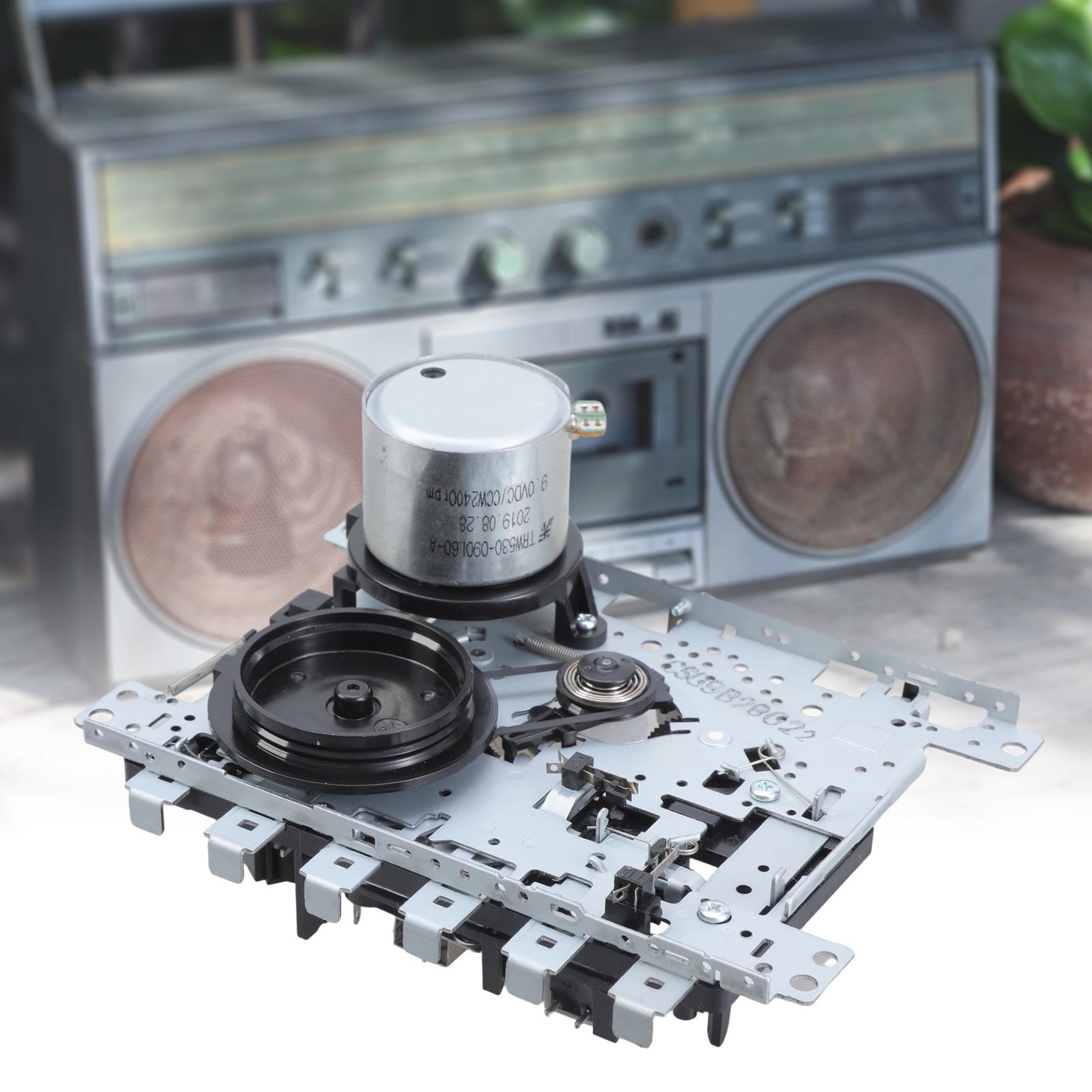 9V Motor Cassette Mechanism Stereo Tape Recorder Movement Perfect DIY Repair Part for Audio Enthusiasts
9V Motor Cassette Mechanism Stereo Tape Recorder Movement Perfect DIY Repair Part for Audio Enthusiasts