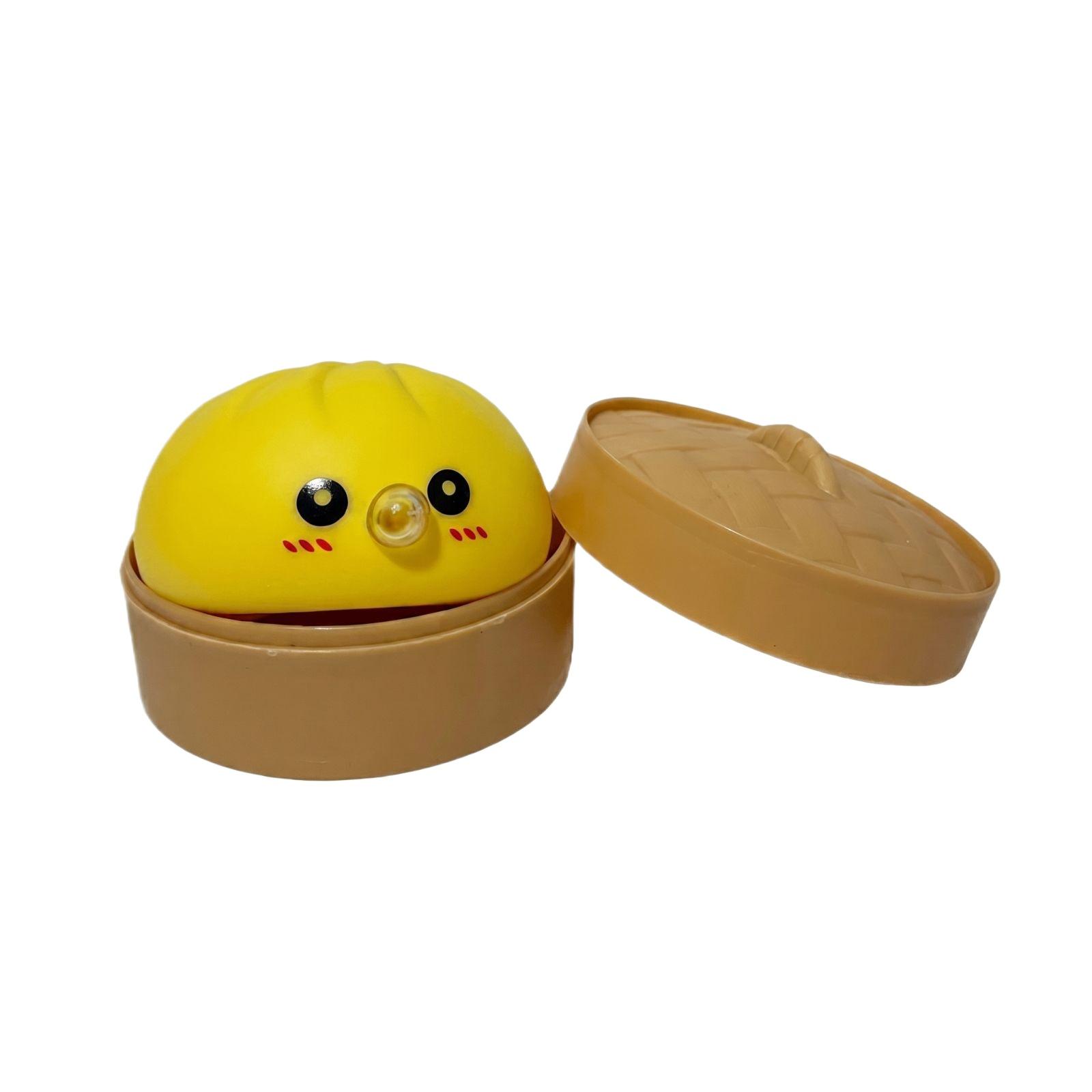 Bao Shaped Squeeze Toy with Bubble Feature Soft Touch Sensory Stress Relief Novelty for Desk or Home Decoration One Size жовтий
Bao Shaped Squeeze Toy with Bubble Feature Soft Touch Sensory Stress Relief Novelty for Desk or Home Decoration One Size жовтий