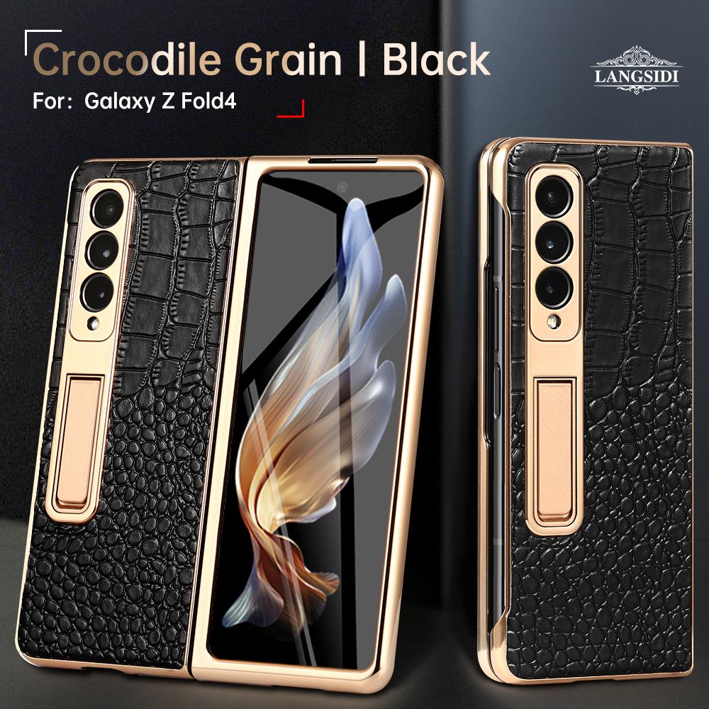 Роскошный кожаный чехол для Samsung Galaxy Z Fold 5, чехол-держатель-кронштейн для Samsung Z Fold 4, 3, защитные чехлы с подставкой
Роскошный кожаный чехол для Samsung Galaxy Z Fold 5, чехол-держатель-кронштейн для Samsung Z Fold 4, 3, защитные чехлы с подставкой