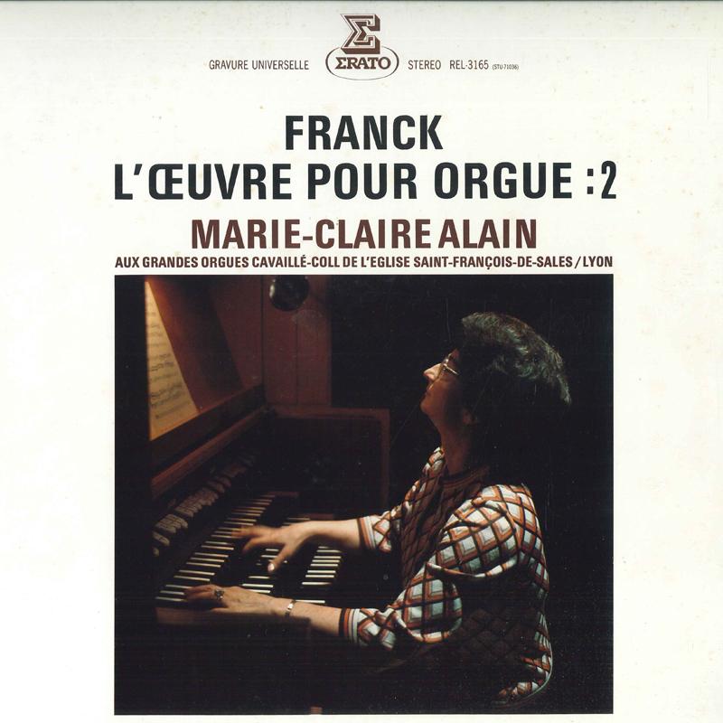 LP Record MARIE CLAIRE ALAIN - Franck: Complete Organ Works 2 REL3165 ERATO 1983 Japan Classical Used
LP Record MARIE CLAIRE ALAIN - Franck: Complete Organ Works 2 REL3165 ERATO 1983 Japan Classical Used