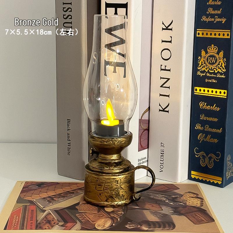 Ретро светодиодная керосиновая лампа: Светящийся ночник и настольное украшение Color Box Packaging
Ретро светодиодная керосиновая лампа: Светящийся ночник и настольное украшение Color Box Packaging