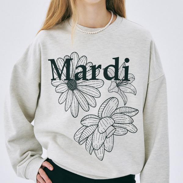 Mardi Mercredi Triple Flower Sweatshirt 7 Colors (One Size) Oatmeal Black
Mardi Mercredi Triple Flower Sweatshirt 7 Colors (One Size) Oatmeal Black