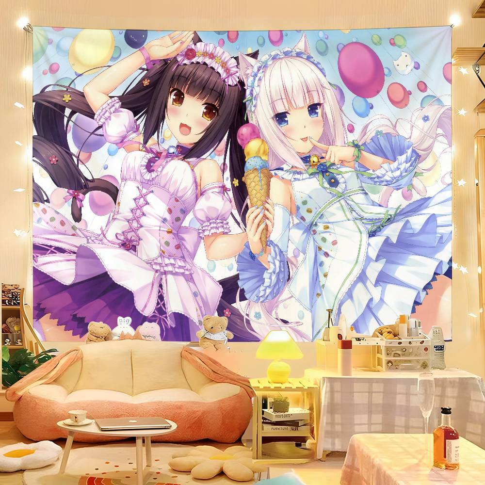 1pc Anime Nekoparas Tapestry Colorful Hippie Psychedelic Bedroom Dorm Decor Aesthetic 74x94cm(29x37in)
1pc Anime Nekoparas Tapestry Colorful Hippie Psychedelic Bedroom Dorm Decor Aesthetic 74x94cm(29x37in)
