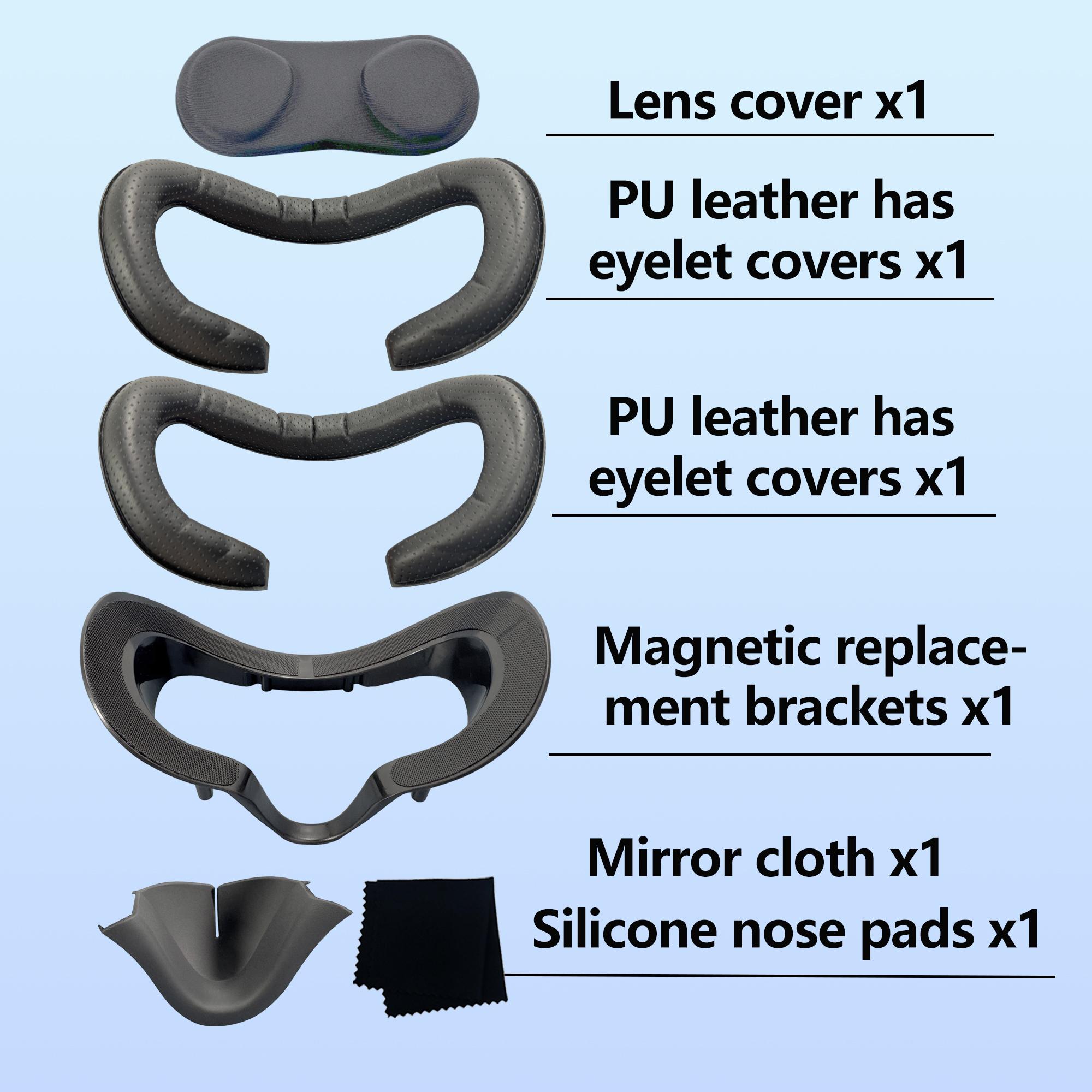 Face Cover for Valve Index VR Accessories Anti-Scratch Protective Cover Nose Pad eyelet Cover
Face Cover for Valve Index VR Accessories Anti-Scratch Protective Cover Nose Pad eyelet Cover