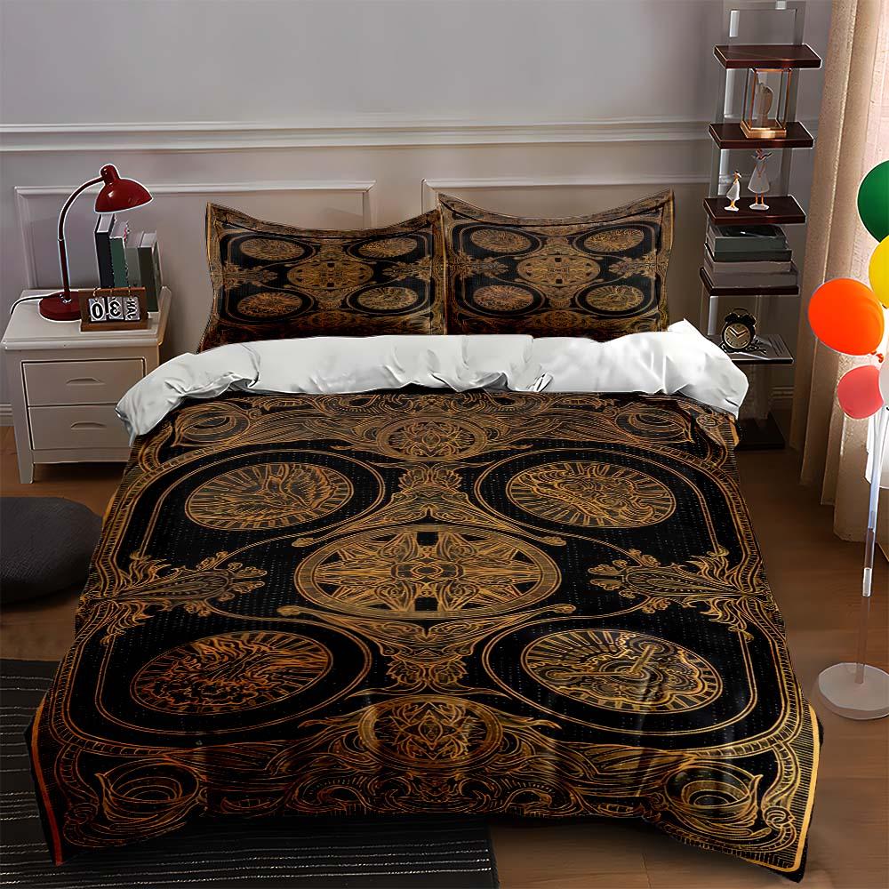 Ornate, circular, intricate. Bedding Duvet cover sets Duvet covers Pillowcases gifts (1 * Duvet Cover 2 * Pillowcases, without duvet insert) 135x200cm
Ornate, circular, intricate. Bedding Duvet cover sets Duvet covers Pillowcases gifts (1 * Duvet Cover 2 * Pillowcases, without duvet insert) 135x200cm