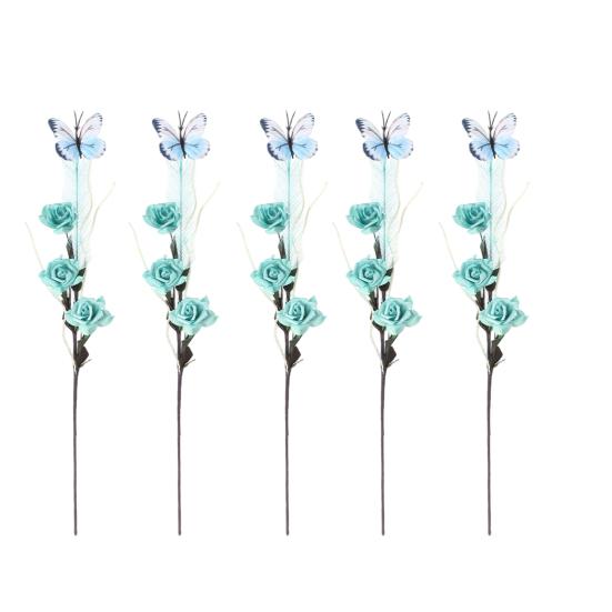5Pcs Artificial Flower Silk Realistic Grass Decorative Butterfly Reed Faux Floral Arrangement синій
5Pcs Artificial Flower Silk Realistic Grass Decorative Butterfly Reed Faux Floral Arrangement синій