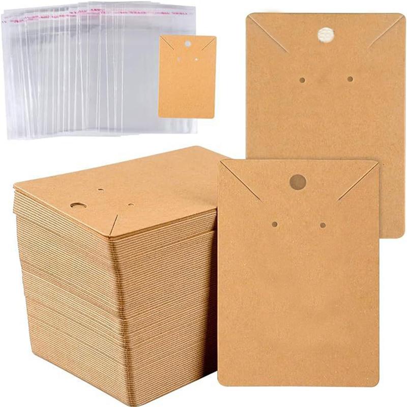 20sets Paperboard Stud Earring Cards Holders With Self Adhesive Bags Necklace Display Organizers Hang Tag For Jewelry Packaging
20sets Paperboard Stud Earring Cards Holders With Self Adhesive Bags Necklace Display Organizers Hang Tag For Jewelry Packaging