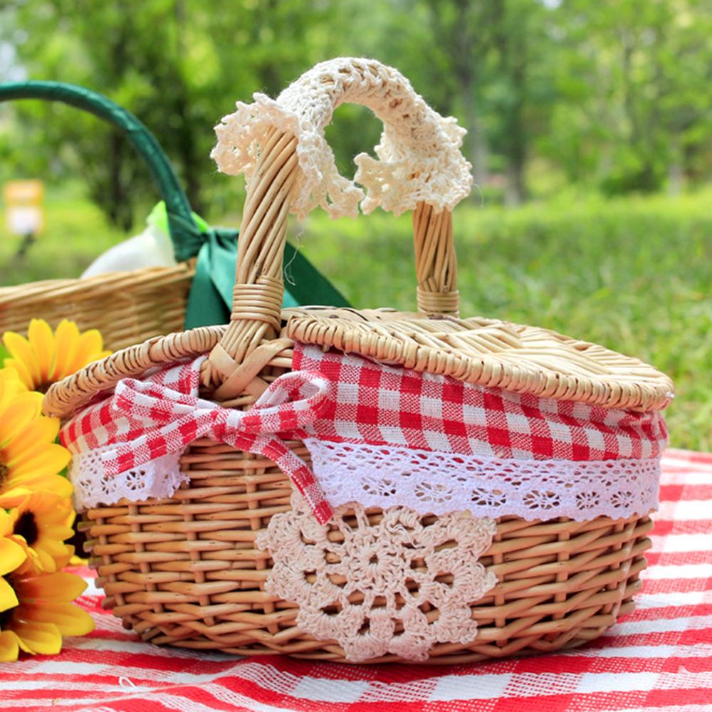 Outdoor Woven Picnic Basket Cotton Linen Cloth Wicker Knitted Blanket Home Storage Bin with Lid,Size: S Daisy
Outdoor Woven Picnic Basket Cotton Linen Cloth Wicker Knitted Blanket Home Storage Bin with Lid,Size: S Daisy