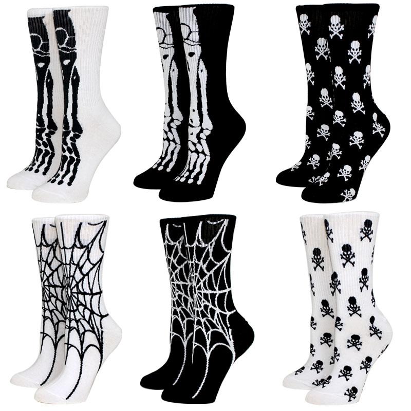 New Casual Women Socks Halloween Socks creative Cosplay Long Socks Bone web Men Socks Black/White Socks Couple socks Size 37-44 Size 37-44
New Casual Women Socks Halloween Socks creative Cosplay Long Socks Bone web Men Socks Black/White Socks Couple socks Size 37-44 Size 37-44