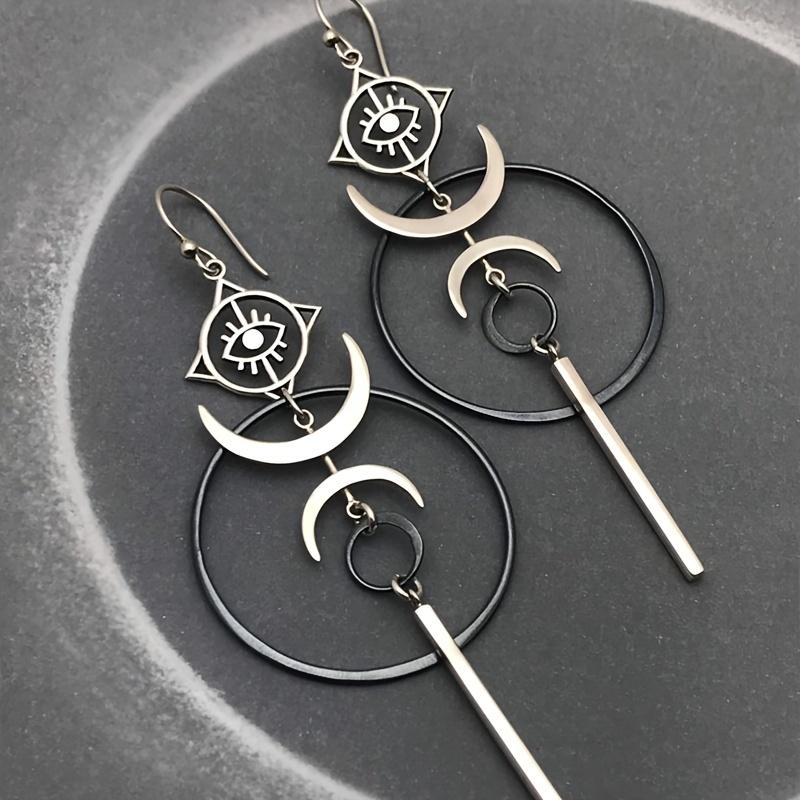 Шикарные винтажные серьги-капли Moon Evil Eye - уникальный подарок, универсальный и эффектный аксессуар для стильных женщин
Шикарные винтажные серьги-капли Moon Evil Eye - уникальный подарок, универсальный и эффектный аксессуар для стильных женщин