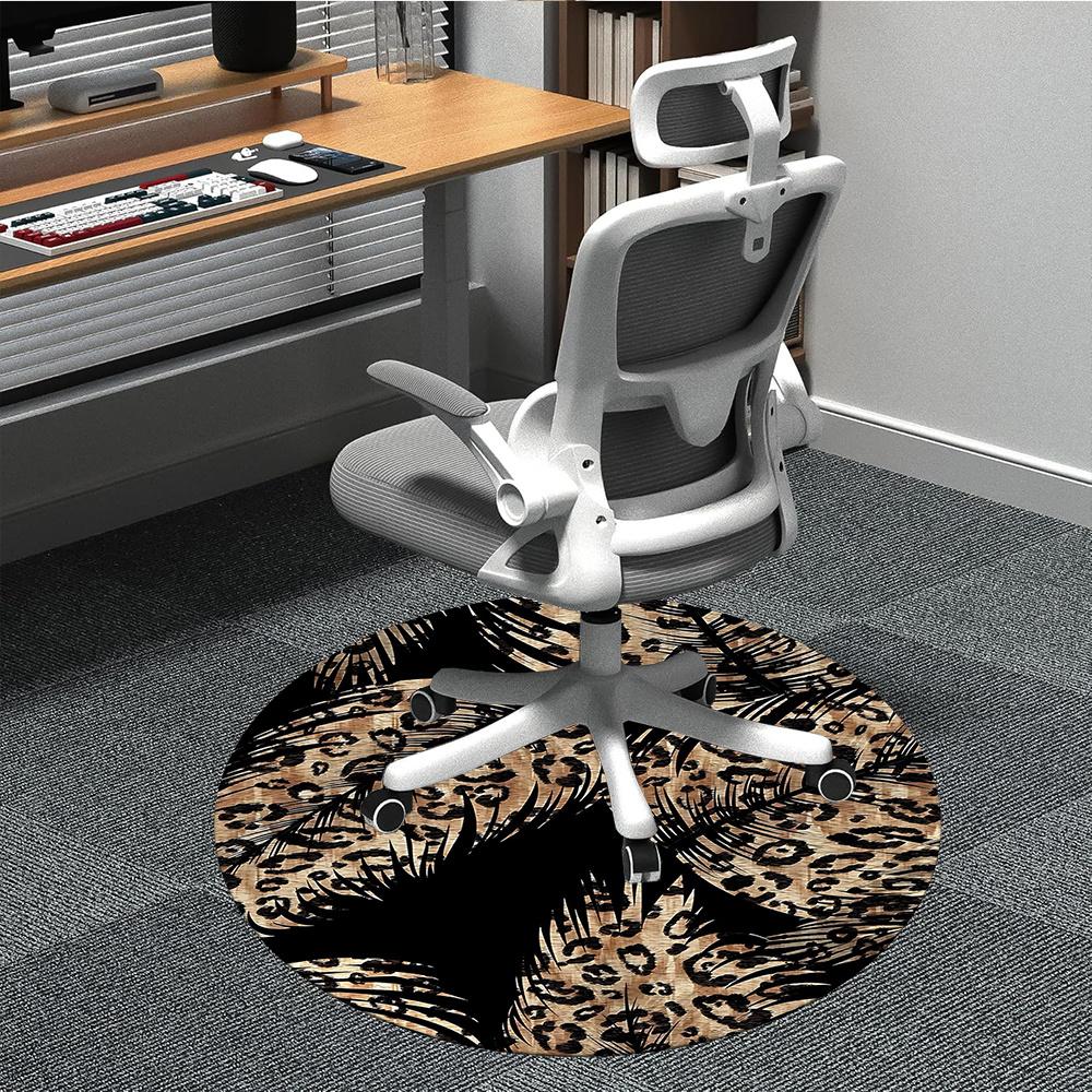 1pc Leopard Palm Office Round Area Rug, Indoor Mat Suitable ForOffice, Under Office Chairs Bedroom Living Room Home Decor, Room Decot112 80cm by 80cm
1pc Leopard Palm Office Round Area Rug, Indoor Mat Suitable ForOffice, Under Office Chairs Bedroom Living Room Home Decor, Room Decot112 80cm by 80cm