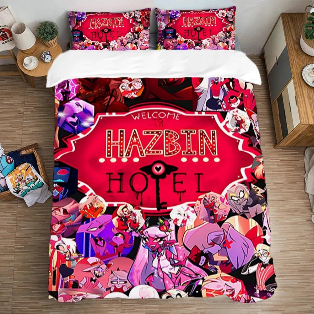 Quen Bed Warm Comforter Sets Art Comfortable Quilt Cover Set H-Hazbin Hotels Beding Set Double Sized Dimensions Soft Duvet Covers Pilowcase Fashion 135*200cm Eu-Single
Quen Bed Warm Comforter Sets Art Comfortable Quilt Cover Set H-Hazbin Hotels Beding Set Double Sized Dimensions Soft Duvet Covers Pilowcase Fashion 135*200cm Eu-Single