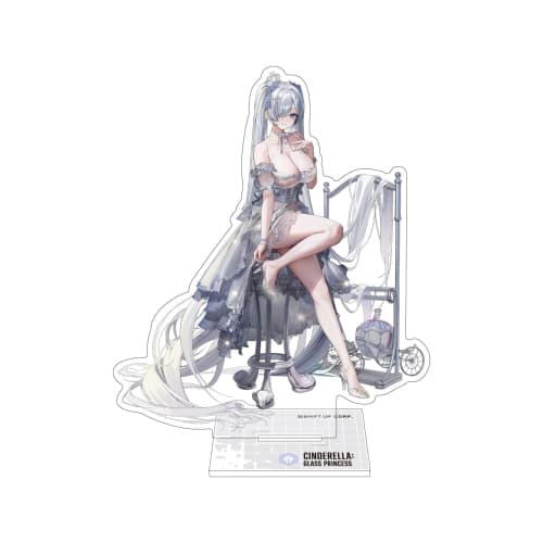 Algernon Products Victory Goddess: NIKKE Acrylic Stand, Cinderella: Glass Princess, Approx. W49-111 x H125mm, Made of Acrylic
Algernon Products Victory Goddess: NIKKE Acrylic Stand, Cinderella: Glass Princess, Approx. W49-111 x H125mm, Made of Acrylic