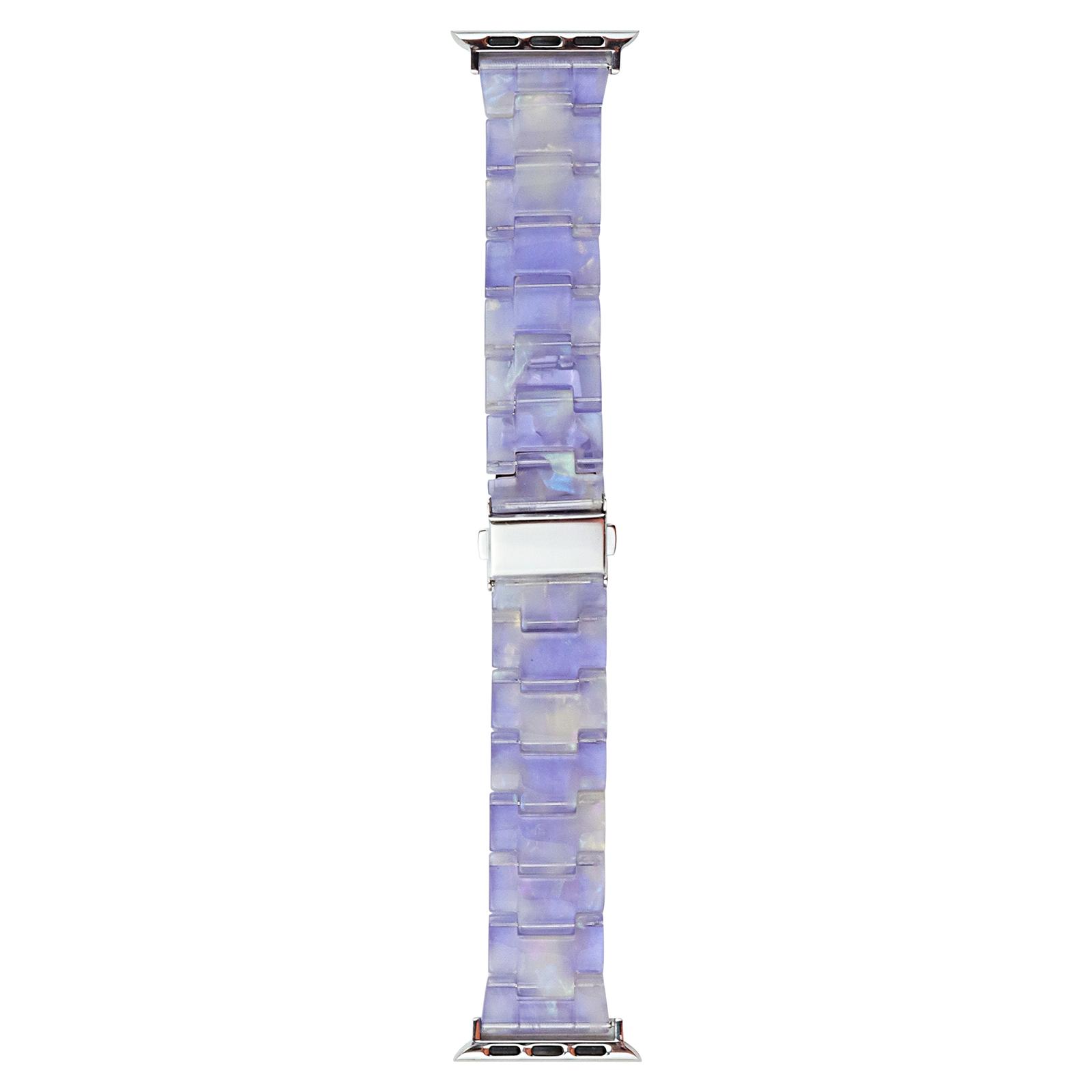Watch Band for Apple Watch Series 10 42mm/9 8 7 41mm/SE (2023) SE (2022) SE 6 5 4 40mm/3 2 1 38mm Watch Strap Resin Wrist Band Transparent Blue
Watch Band for Apple Watch Series 10 42mm/9 8 7 41mm/SE (2023) SE (2022) SE 6 5 4 40mm/3 2 1 38mm Watch Strap Resin Wrist Band Transparent Blue