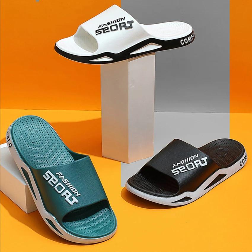 House Men Slippers Letter PVC Flip Flop Soft Sole Non Slip Clapper Slides Sandals Indoor Outdoor Summer Ladies Sports Home Shoes 40-41(24.5-25cm) білий
House Men Slippers Letter PVC Flip Flop Soft Sole Non Slip Clapper Slides Sandals Indoor Outdoor Summer Ladies Sports Home Shoes 40-41(24.5-25cm) білий