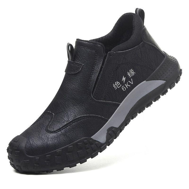 Мужские противоударные, устойчивые к проколам, водонепроницаемые рабочие ботинки со стальным подноском и дышащей, антибактериальной, нескользящей микрофиброй
Мужские противоударные, устойчивые к проколам, водонепроницаемые рабочие ботинки со стальным подноском и дышащей, антибактериальной, нескользящей микрофиброй