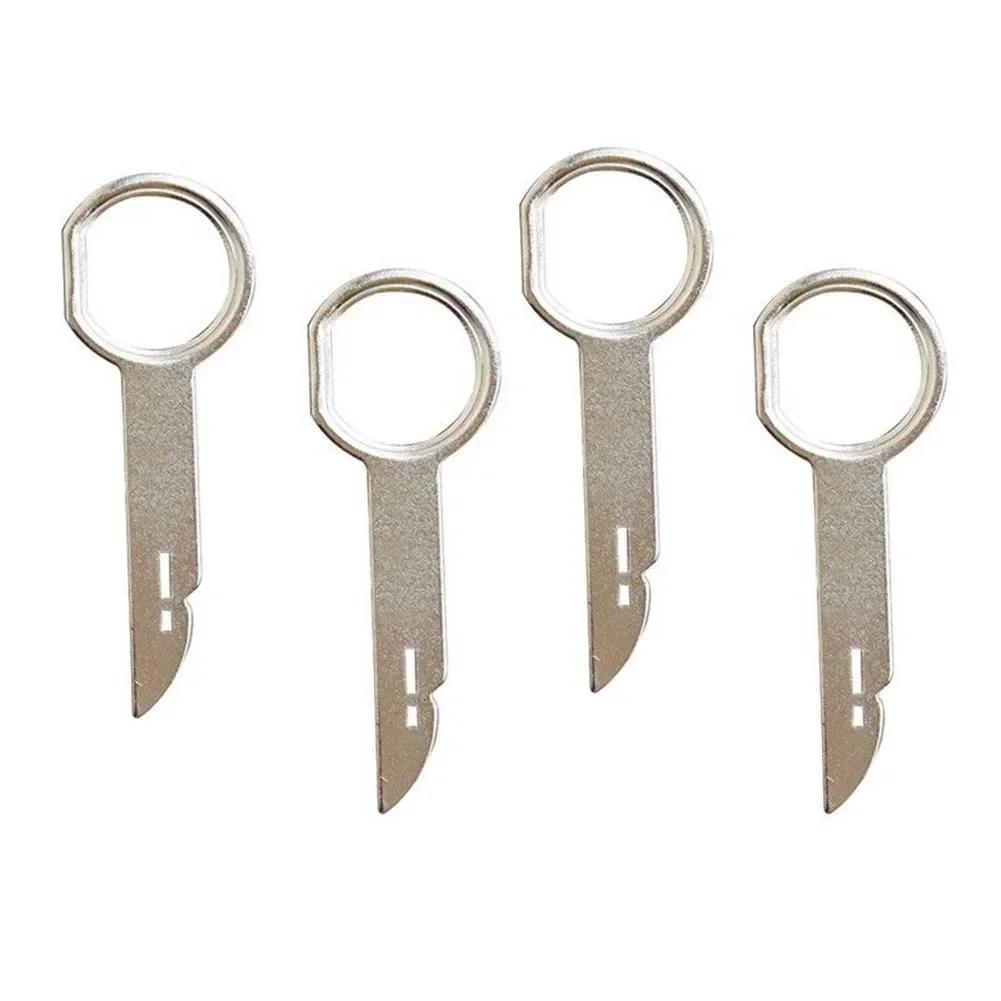 4x Metal Car Radio Removal Tool Release Keys Extraction Kit For Ford For Jeeps Compatible With Most Cars For Sony Stereos CHINA
4x Metal Car Radio Removal Tool Release Keys Extraction Kit For Ford For Jeeps Compatible With Most Cars For Sony Stereos CHINA