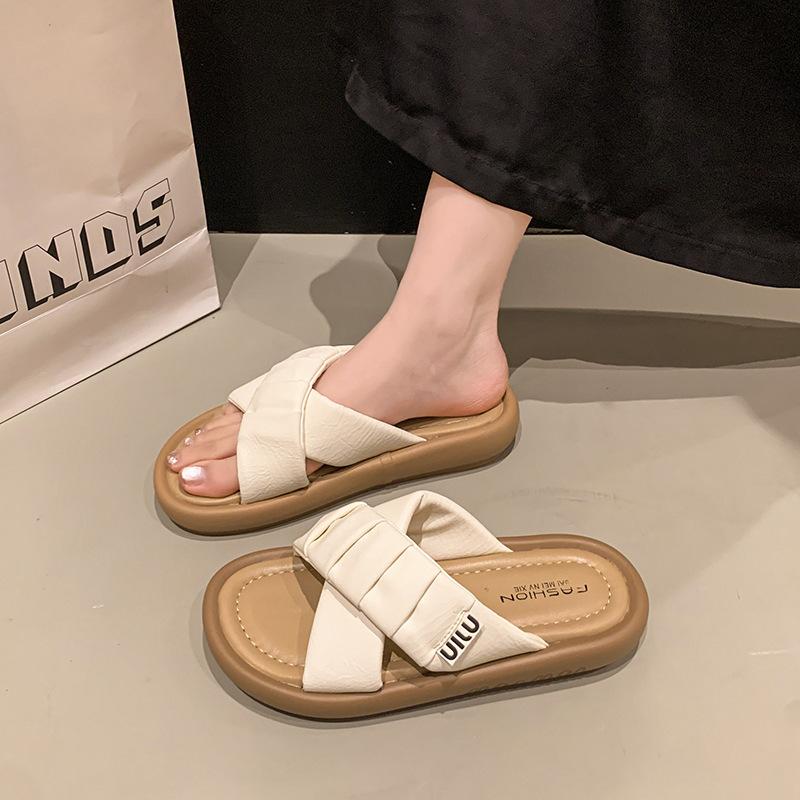 thick-soled cross-toed shoes for women s summer wear 2025 new fashion casual versatile comfortable soft-soled sandals 35 чорний
thick-soled cross-toed shoes for women s summer wear 2025 new fashion casual versatile comfortable soft-soled sandals 35 чорний
