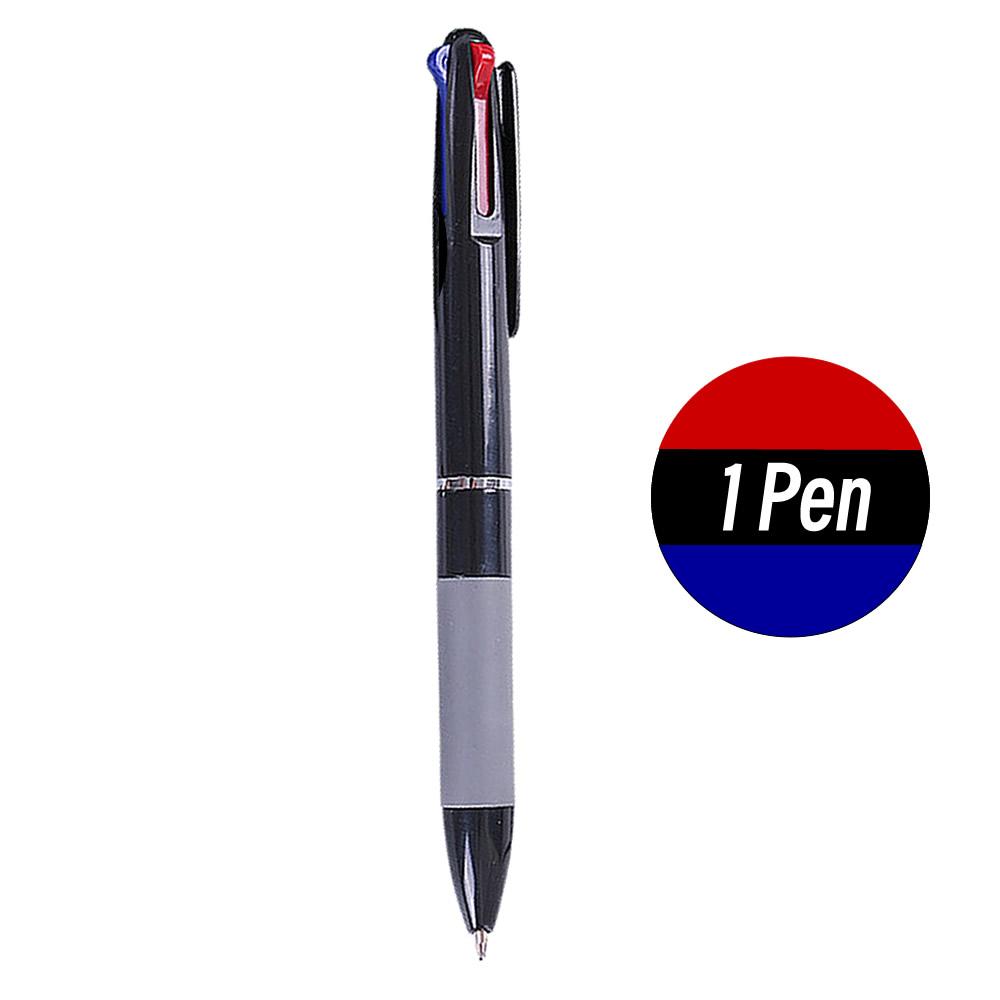 3 in 1 Red/Black/Blue Ink Color 0.7mm Student Ballpoint Pens Ball Point Writing Stationery Fine School Supplies Pencils Office
3 in 1 Red/Black/Blue Ink Color 0.7mm Student Ballpoint Pens Ball Point Writing Stationery Fine School Supplies Pencils Office