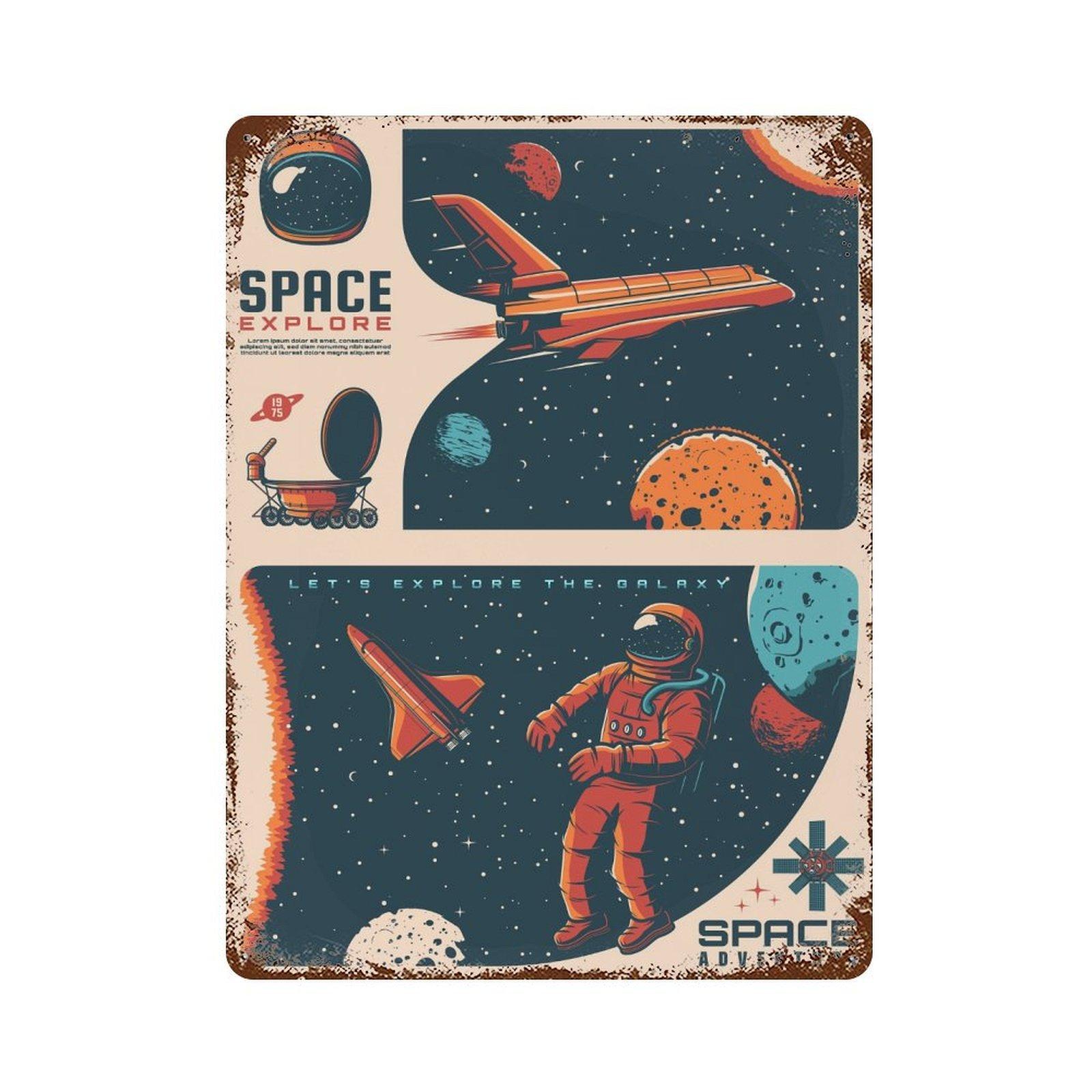 1PC Vertical Vintage Rusted Patina Tin Poster, 20x30cm or 30x40cm, Retro Metal Wall Sign for Restaurant Cafe Garage Bar or Home Decoration 30*40CM
1PC Vertical Vintage Rusted Patina Tin Poster, 20x30cm or 30x40cm, Retro Metal Wall Sign for Restaurant Cafe Garage Bar or Home Decoration 30*40CM