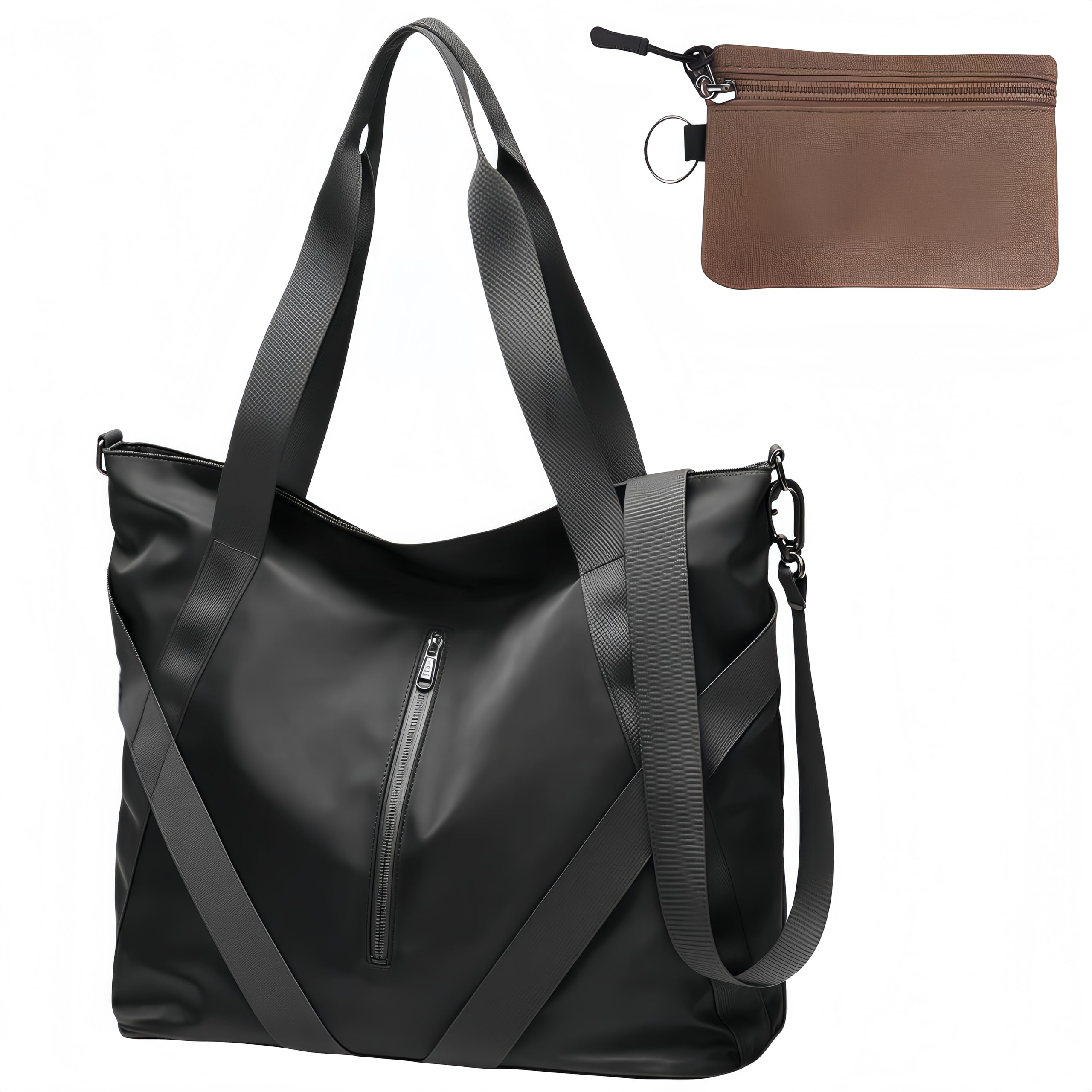 Gulenvailo 3-Way Water-Repellent Canvas Tote Bag for Men and Women, Shoulder Bag, Crossbody Bag, Handbag, Zippered, A4 Size Storage, Stylish, Unisex,
Gulenvailo 3-Way Water-Repellent Canvas Tote Bag for Men and Women, Shoulder Bag, Crossbody Bag, Handbag, Zippered, A4 Size Storage, Stylish, Unisex,