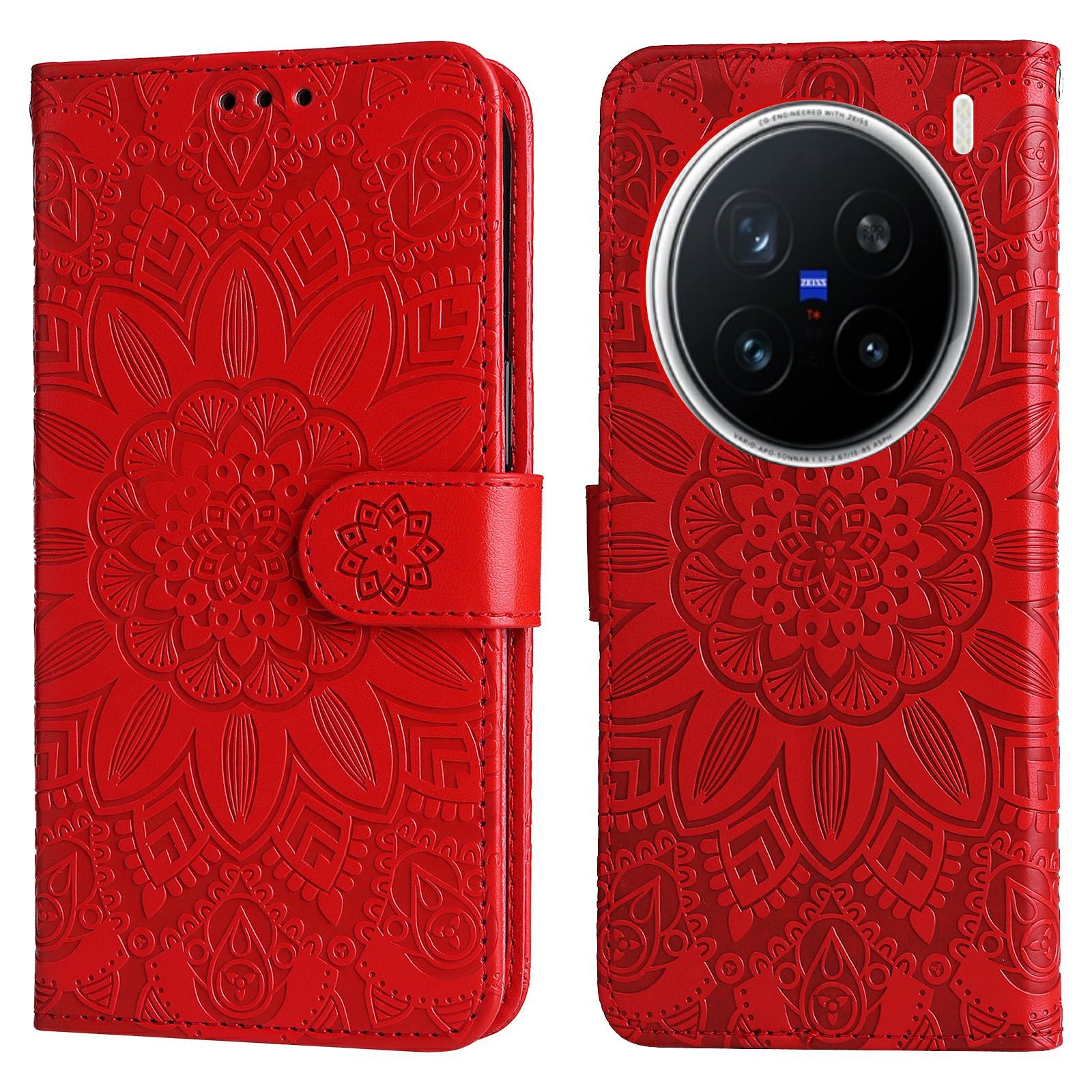 For vivo X200 Pro 5G Case Sunflower Imprint Leather Wallet Phone Cover A
For vivo X200 Pro 5G Case Sunflower Imprint Leather Wallet Phone Cover A