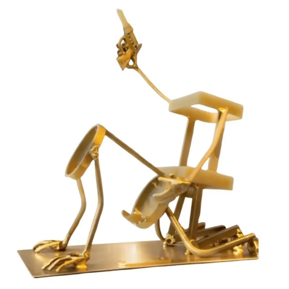 Креативный держатель для бутылок в виде скелета, уникальные металлические изделия, украшение для дома, подходит для баров и ресторанов A
Креативный держатель для бутылок в виде скелета, уникальные металлические изделия, украшение для дома, подходит для баров и ресторанов A