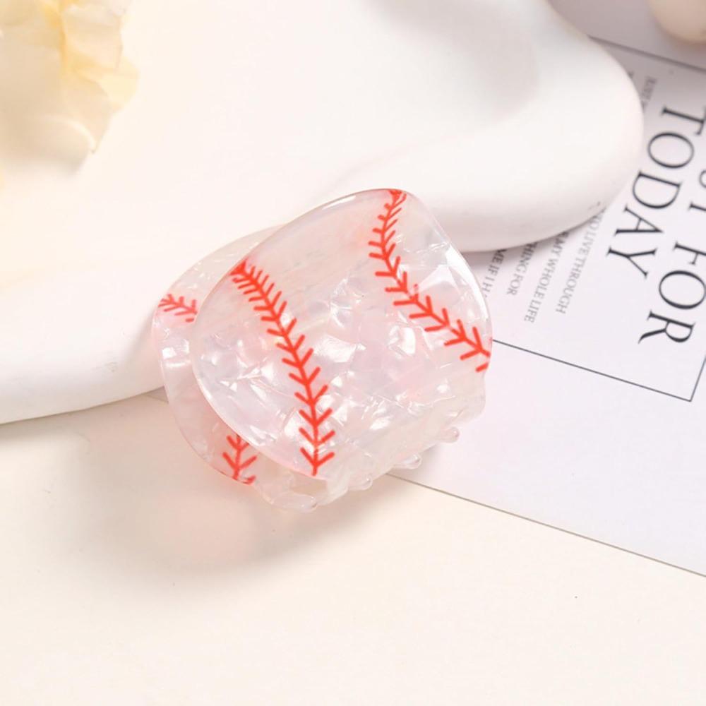 4pcs Baseball Hair Clips Cute Sports Hair Claw Clips Baseball Game Day Hair Accessories Strong Hold White Red Ball Shark Clip білий
4pcs Baseball Hair Clips Cute Sports Hair Claw Clips Baseball Game Day Hair Accessories Strong Hold White Red Ball Shark Clip білий