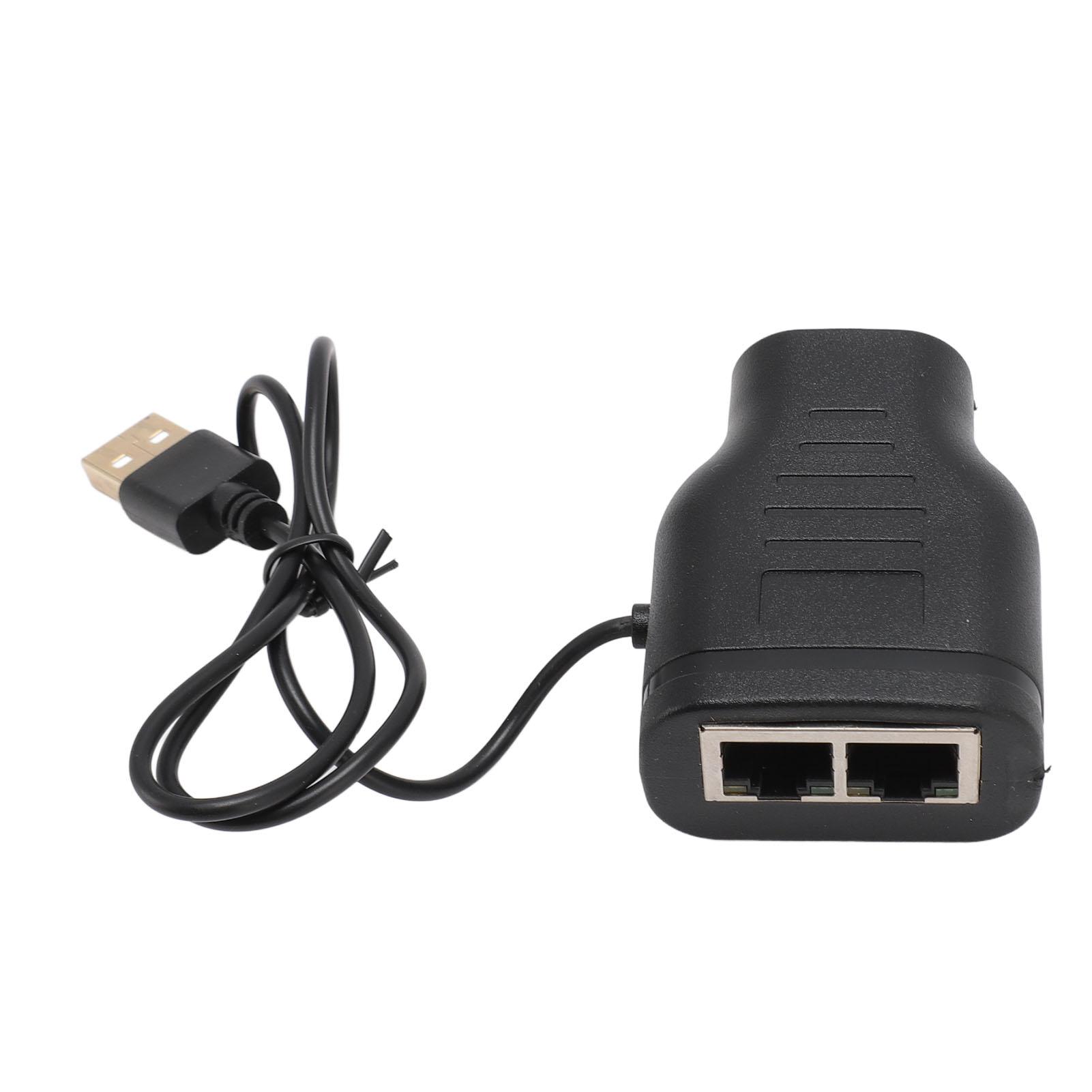 RJ45 Splitter Adapter 1 to 2 Support Two Devices Simultaneous Internet Access 100Mbps Plug LAN
RJ45 Splitter Adapter 1 to 2 Support Two Devices Simultaneous Internet Access 100Mbps Plug LAN