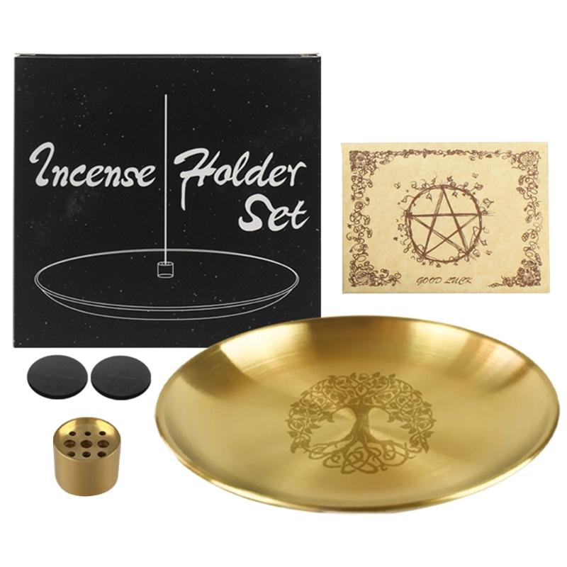 Pagans Ritual Tray Stainless Steel Altar Tree Pattern Plate Unique Table Decoration Candle Holder Incenses Burners 1
Pagans Ritual Tray Stainless Steel Altar Tree Pattern Plate Unique Table Decoration Candle Holder Incenses Burners 1