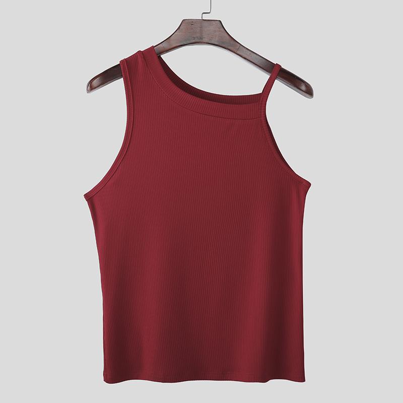 INCERUN Men Strap Tank Tops Casual Sleeveless Solid Fitted Rib Camisole XL вино красного
INCERUN Men Strap Tank Tops Casual Sleeveless Solid Fitted Rib Camisole XL вино красного