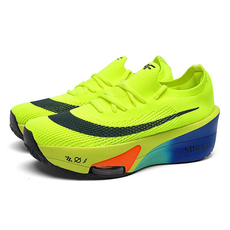 New marathon running shoes racing carbon board running shoes student body test sneakers 45 фарби люмінесцентні зелений колір
New marathon running shoes racing carbon board running shoes student body test sneakers 45 фарби люмінесцентні зелений колір