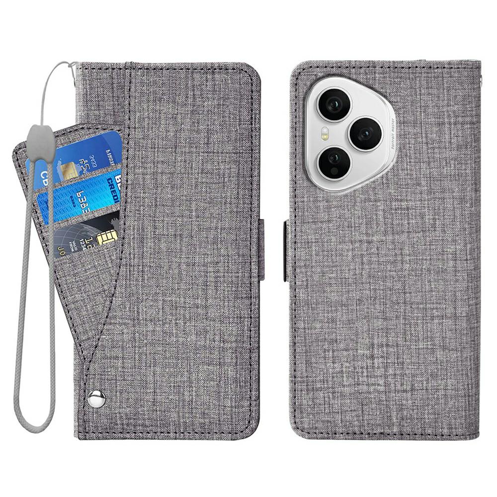 For Honor 400 Pro 5G (Global) Case Jean Cloth Texture PU Leather Wallet Phone Cover with Rotating Card Slots
For Honor 400 Pro 5G (Global) Case Jean Cloth Texture PU Leather Wallet Phone Cover with Rotating Card Slots