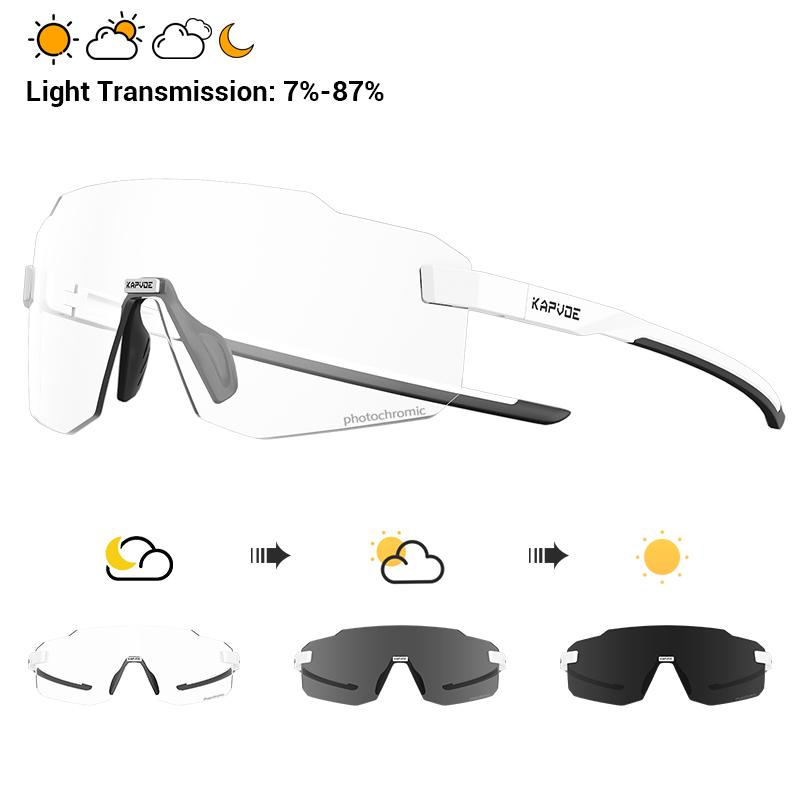 KAPVOE Photochromic Cycling Glasses Outdoor Bicycle Sunglasses Sports Eyewear Men MTB Cycling Sunglasses Women Road Bike Glasses Photochromic-1lens
KAPVOE Photochromic Cycling Glasses Outdoor Bicycle Sunglasses Sports Eyewear Men MTB Cycling Sunglasses Women Road Bike Glasses Photochromic-1lens