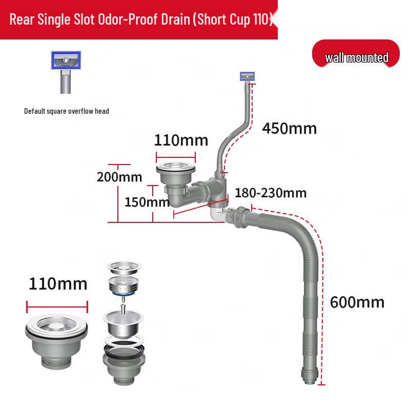 SIOYIE Stainless Steel Sink Drainer
SIOYIE Stainless Steel Sink Drainer