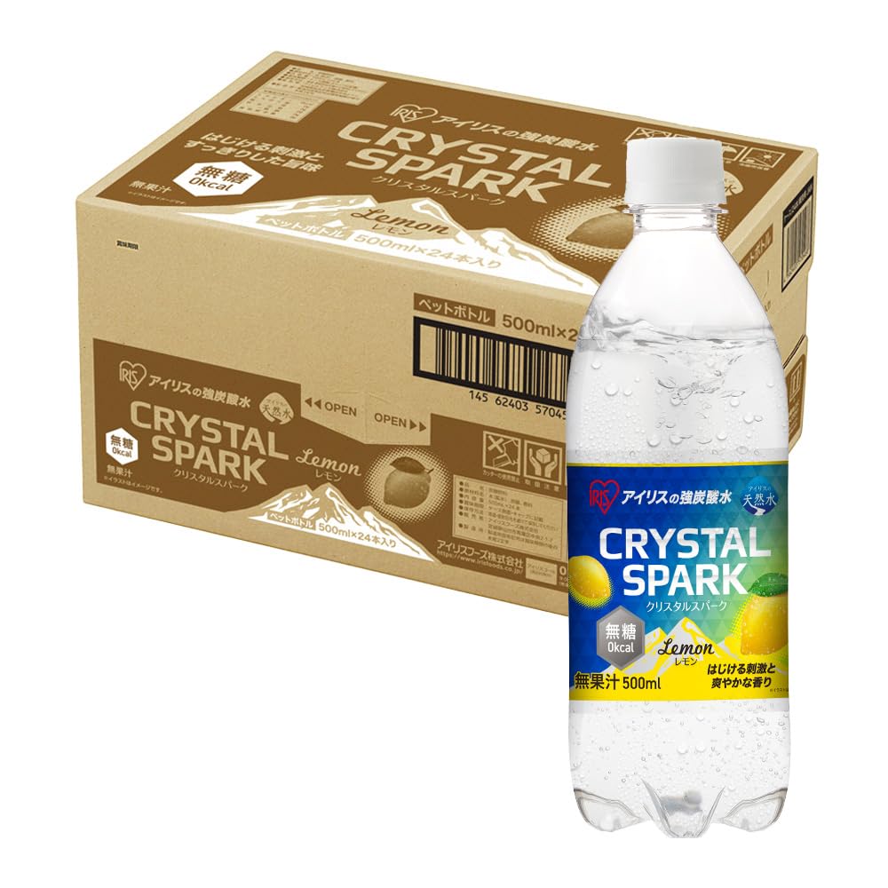 CRYSTAL SPARK Газированная вода 500 мл x 24 лимонная сильная газированная вода Iris Ohyama Пластиковый корпус для бутылки 500 мл Материал для разделения бутылки
CRYSTAL SPARK Газированная вода 500 мл x 24 лимонная сильная газированная вода Iris Ohyama Пластиковый корпус для бутылки 500 мл Материал для разделения бутылки