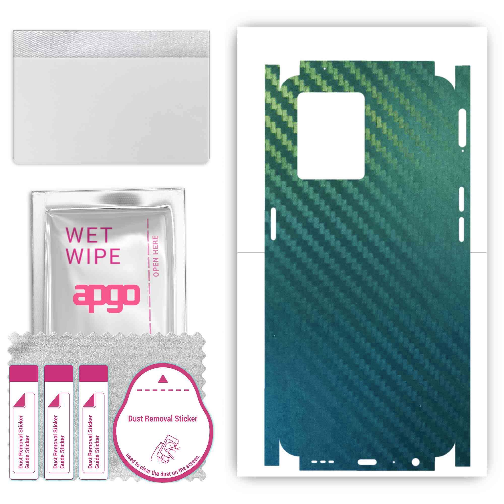 apgo Protective Skin Sticker for the back+sides compatible with Oppo F21 Pro 4G, Full Wrap Film, Foil, Vinyl - Pattern Carbon Chameleon CAKA1
apgo Protective Skin Sticker for the back+sides compatible with Oppo F21 Pro 4G, Full Wrap Film, Foil, Vinyl - Pattern Carbon Chameleon CAKA1