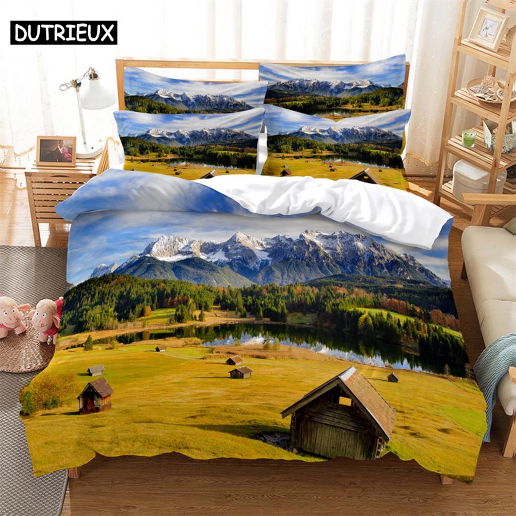 Landscape 3D Digital Bedding Sets Home Bedclothes Super King Cover Pillowcase Comforter Textiles Bedding Set bed cover set (135x200cm)&set
Landscape 3D Digital Bedding Sets Home Bedclothes Super King Cover Pillowcase Comforter Textiles Bedding Set bed cover set (135x200cm)&set