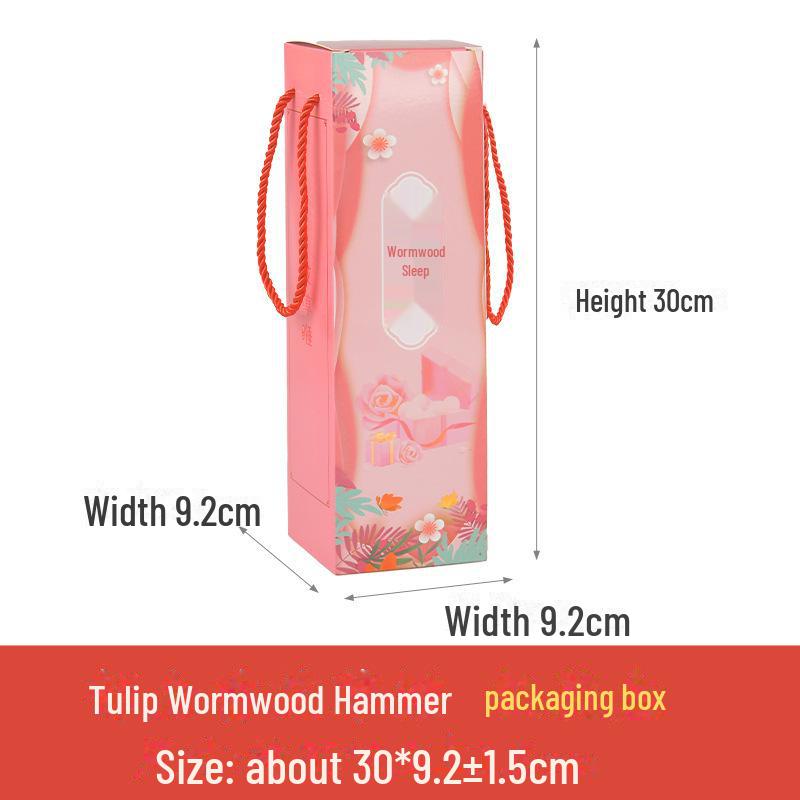 Массажный молоток с полынью для полного расслабления тела