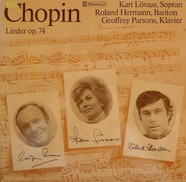 LP Record FRDRIC CHOPIN KARI LVAAS ROLAN Lieder Op.74 CLAD502 Claves Switzerlan Classical Used
LP Record FRDRIC CHOPIN KARI LVAAS ROLAN Lieder Op.74 CLAD502 Claves Switzerlan Classical Used