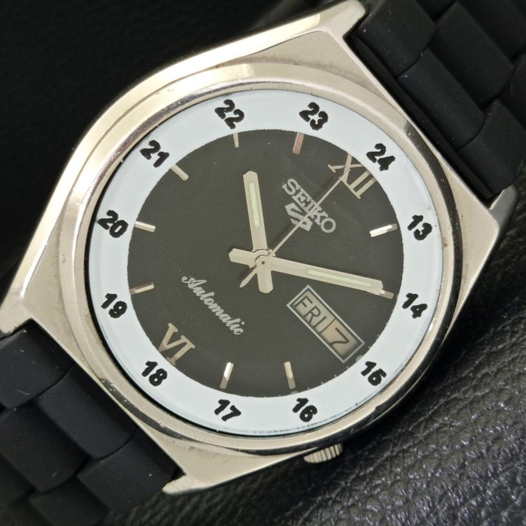 Б/У винтажные мужские часы SEIKO 5 AUTOMATIC 7009A из Японии с черным циферблатом a434567-2 R121-a434567
Б/У винтажные мужские часы SEIKO 5 AUTOMATIC 7009A из Японии с черным циферблатом a434567-2 R121-a434567