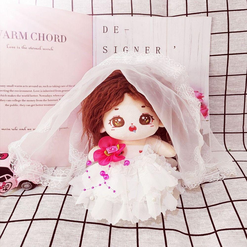 Dress Up 20cm Cotton Doll Clothes Wedding Dress 20cm Doll Flower Dress Photography Props Style 4
Dress Up 20cm Cotton Doll Clothes Wedding Dress 20cm Doll Flower Dress Photography Props Style 4