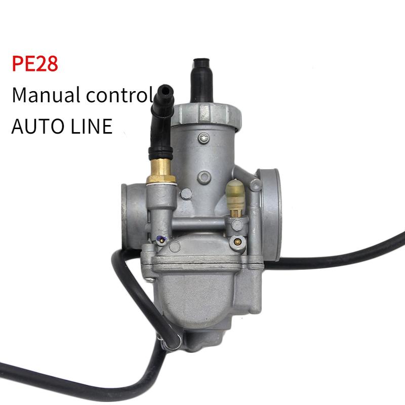PE28 Motorcycle Carburetor 28mm Carb Auto/Manual For Carburador Keihin ATV Quad Pit Dirt Motor Bike Scooter Moped Motocross PE28 AUTO LINE
PE28 Motorcycle Carburetor 28mm Carb Auto/Manual For Carburador Keihin ATV Quad Pit Dirt Motor Bike Scooter Moped Motocross PE28 AUTO LINE